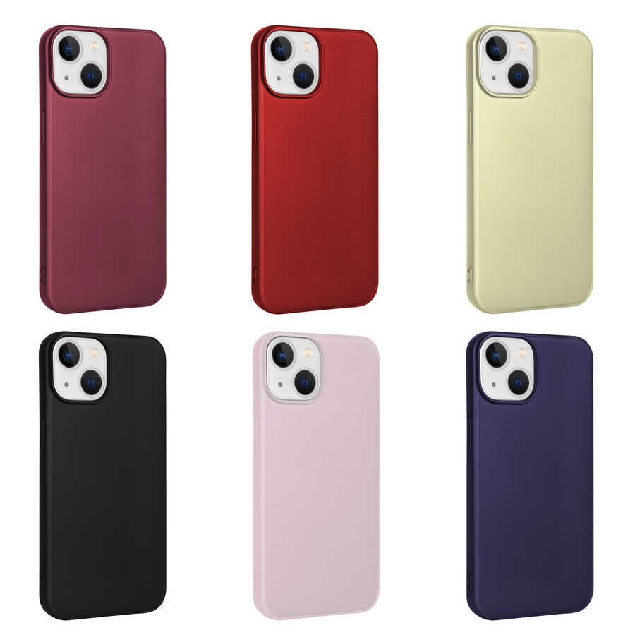 Apple iPhone 14 Uyumlu Kılıf Zore Premier Silikon Kapak - 1