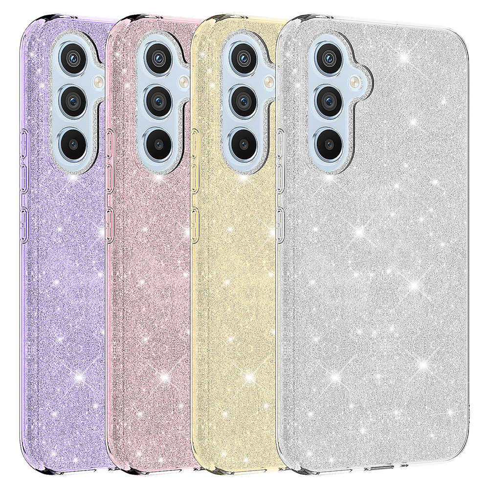 Samsung Galaxy A14 Uyumlu Kılıf Zore Shining Silikon - 1