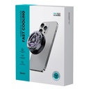 Benks W10 15W Wireless Şarj Özellikli Telefon Soğutucu Fan - 6