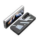 Samsung Galaxy Z Fold 4 Uyumlu Kılıf Zore Full Camlı Kıpta Kapak - 9