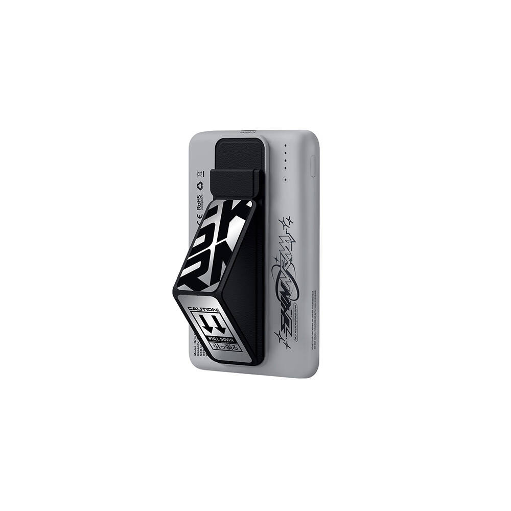 SkinArma Kira Kobai Holografik Tasarımlı Standlı Wireless ve PD Hızlı Şarj Özellikli Powerbank 15W 5000mAh - 8