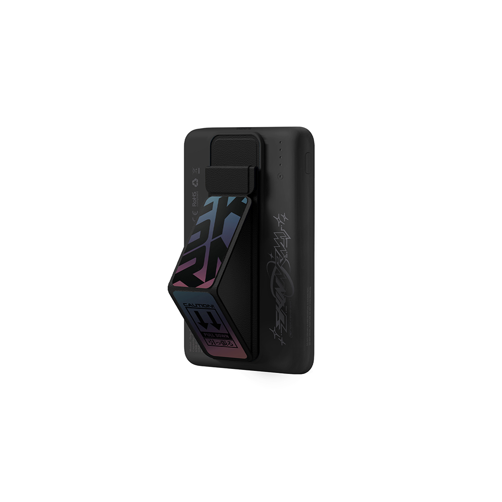 SkinArma Kira Kobai Holografik Tasarımlı Standlı Wireless ve PD Hızlı Şarj Özellikli Powerbank 15W 5000mAh - 11