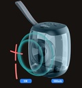 Wiwu P40 Mini Thunder Bluetooth Speaker Hoparlör - 6
