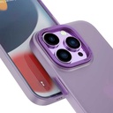Apple iPhone 14 Pro Max Uyumlu Wiwu Frosted Magnetic Buzlu Sert PC Kapak - 3