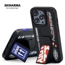 Apple iPhone 14 Uyumlu Kılıf SkinArma Standlı Deri Görünümlü Akarui Kapak