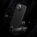 Apple iPhone 14 Pro Max Uyumlu Kılıf Karbon Fiber Benks Civilian Aramid Protective Kapak - 4
