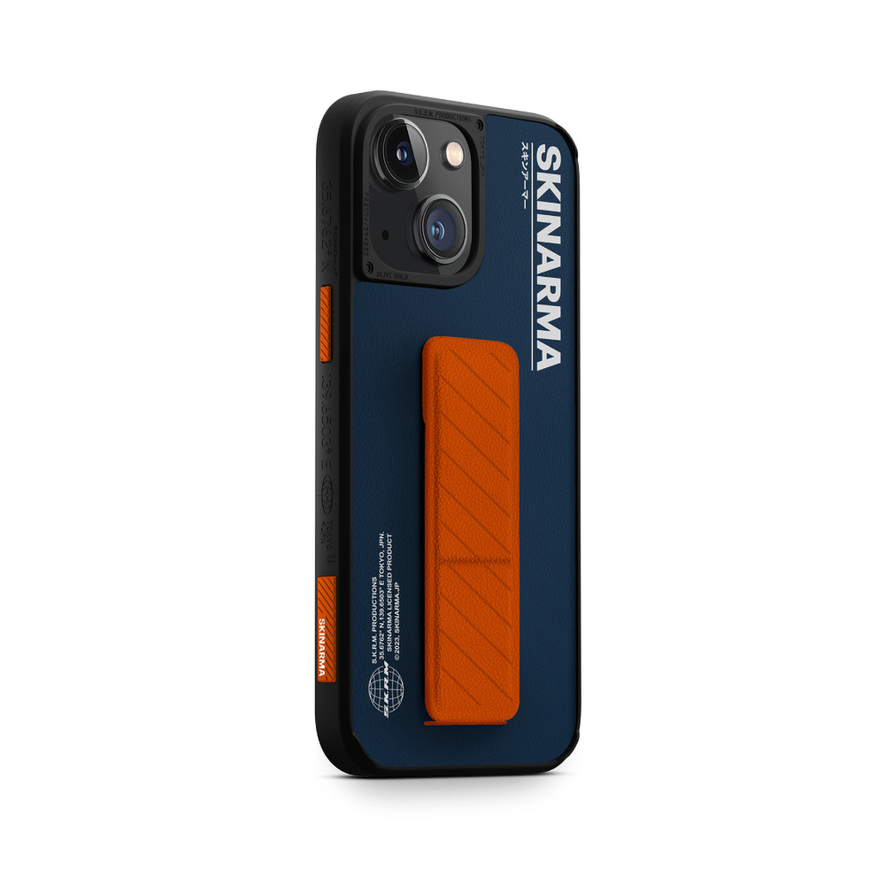 Apple iPhone 14 Plus Uyumlu Kılıf SkinArma Standlı Deri Görünümlü Gyo Kapak - 4