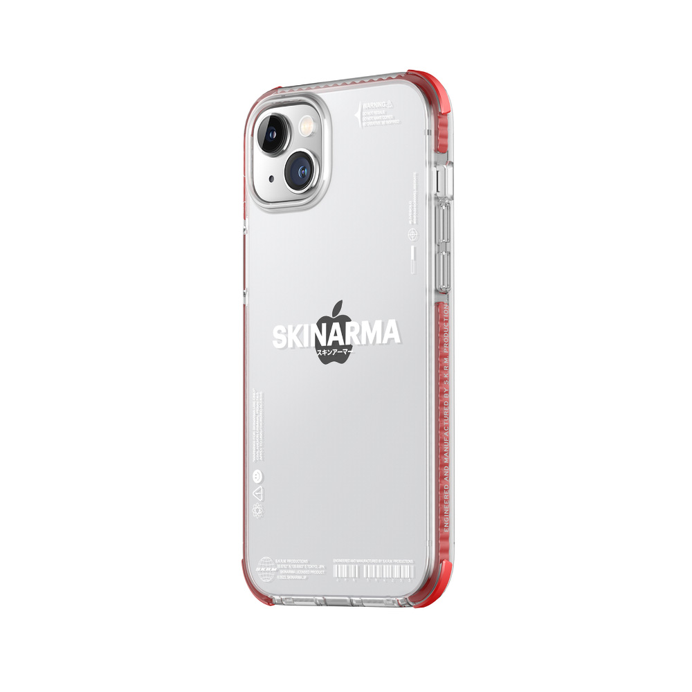 Apple iPhone 14 Plus Uyumlu Kılıf SkinArma Şeffaf Airbag Tasarımlı Iro Kapak - 4