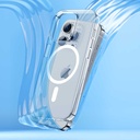 Apple iPhone 14 Pro Max Uyumlu Kılıf Benks ​​​​​​Crystal Series Clear Kapak Ekran Koruyucu Hediyeli - 1