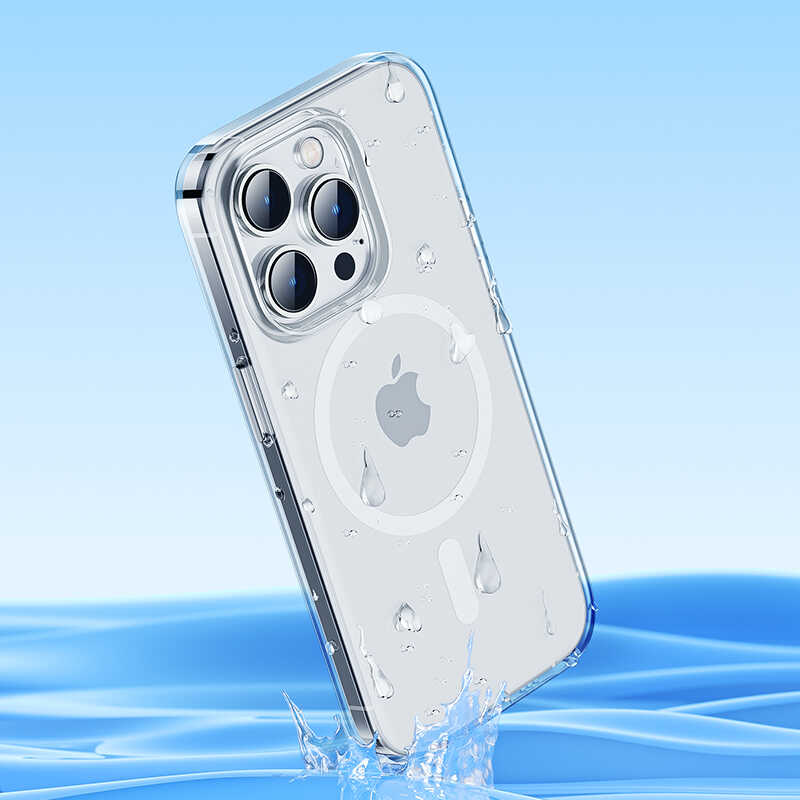 Apple iPhone 14 Pro Max Uyumlu Kılıf Benks ​​​​​​Crystal Series Clear Kapak Ekran Koruyucu Hediyeli - 5