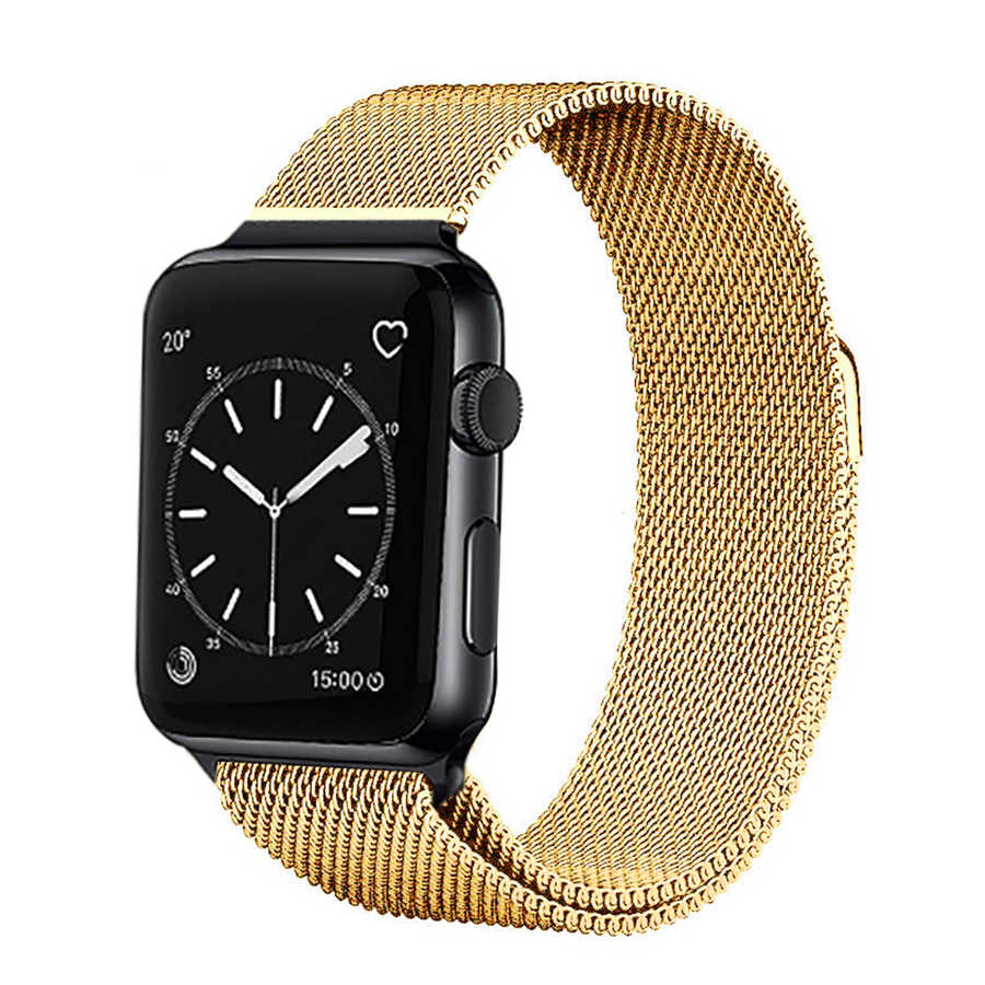Apple Watch Ultra 49mm Uyumlu Kordon KRD-01 Metal Strap Kayış - 5