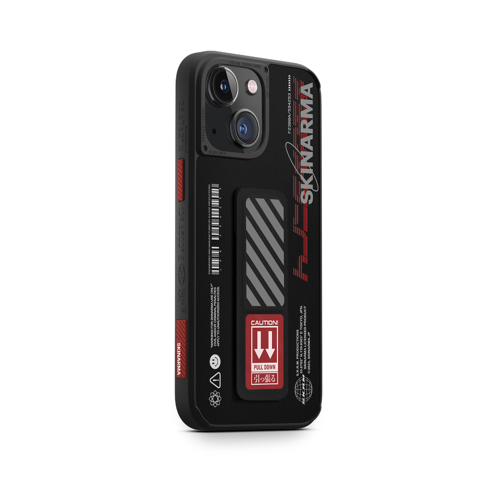 Apple iPhone 14 Plus Uyumlu Kılıf SkinArma Standlı Deri Görünümlü Shingoki Kapak - 6