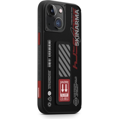 Apple iPhone 14 Plus Uyumlu Kılıf SkinArma Standlı Deri Görünümlü Shingoki Kapak