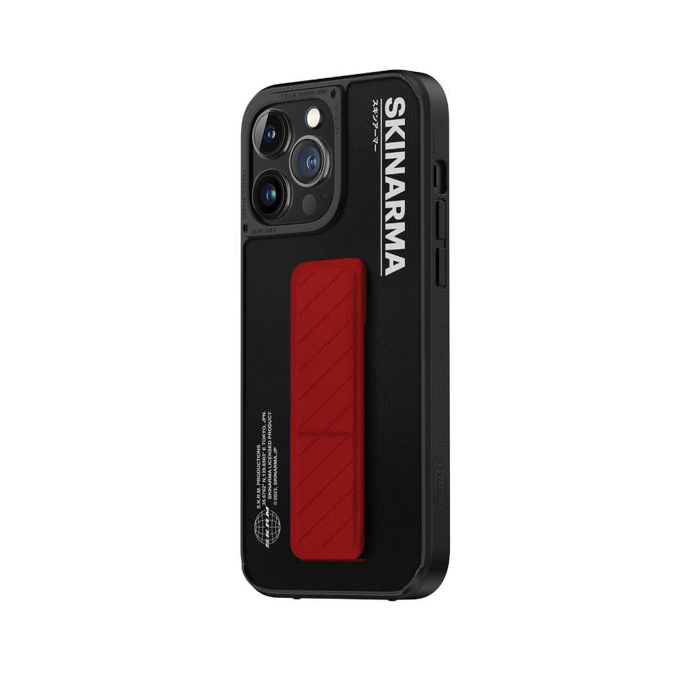 Apple iPhone 14 Pro Max Uyumlu Kılıf SkinArma Standlı Deri Görünümlü Gyo Kapak - 2