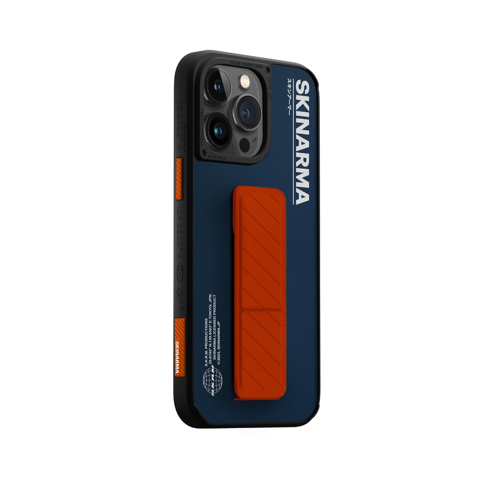 Apple iPhone 14 Pro Max Uyumlu Kılıf SkinArma Standlı Deri Görünümlü Gyo Kapak - 4