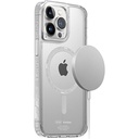 Apple iPhone 14 Pro Max Uyumlu Kılıf SkinArma Şeffaf Airbag Tasarımlı Magsafe Şarj Özellikli Saido Kapak