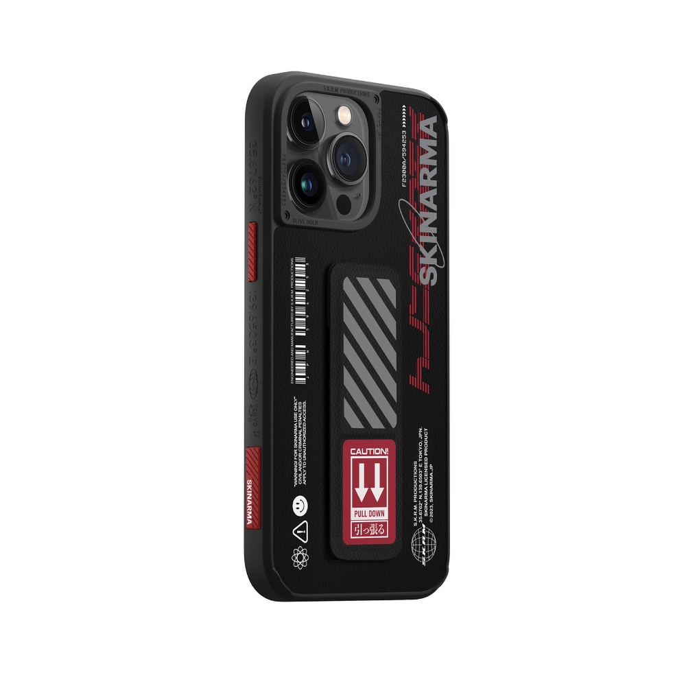 Apple iPhone 14 Pro Max Uyumlu Kılıf SkinArma Standlı Deri Görünümlü Shingoki Kapak - 1