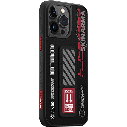 Apple iPhone 14 Pro Max Uyumlu Kılıf SkinArma Standlı Deri Görünümlü Shingoki Kapak