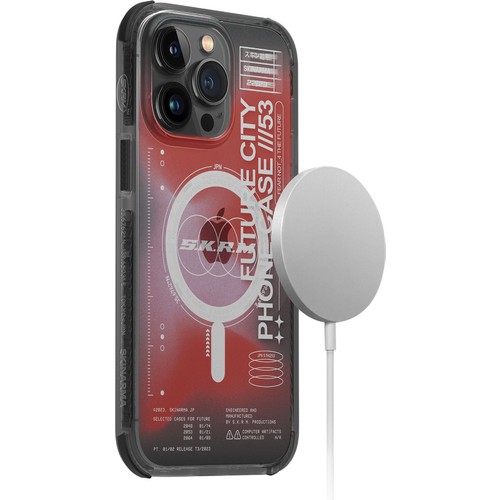 Apple iPhone 14 Pro Max Uyumlu Kılıf SkinArma Şeffaf Airbag Tasarımlı Magsafe Şarj Özellikli Shorai Kapak