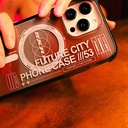 Apple iPhone 14 Pro Uyumlu Kılıf SkinArma Şeffaf Airbag Tasarımlı Magsafe Şarj Özellikli Shorai Kapak