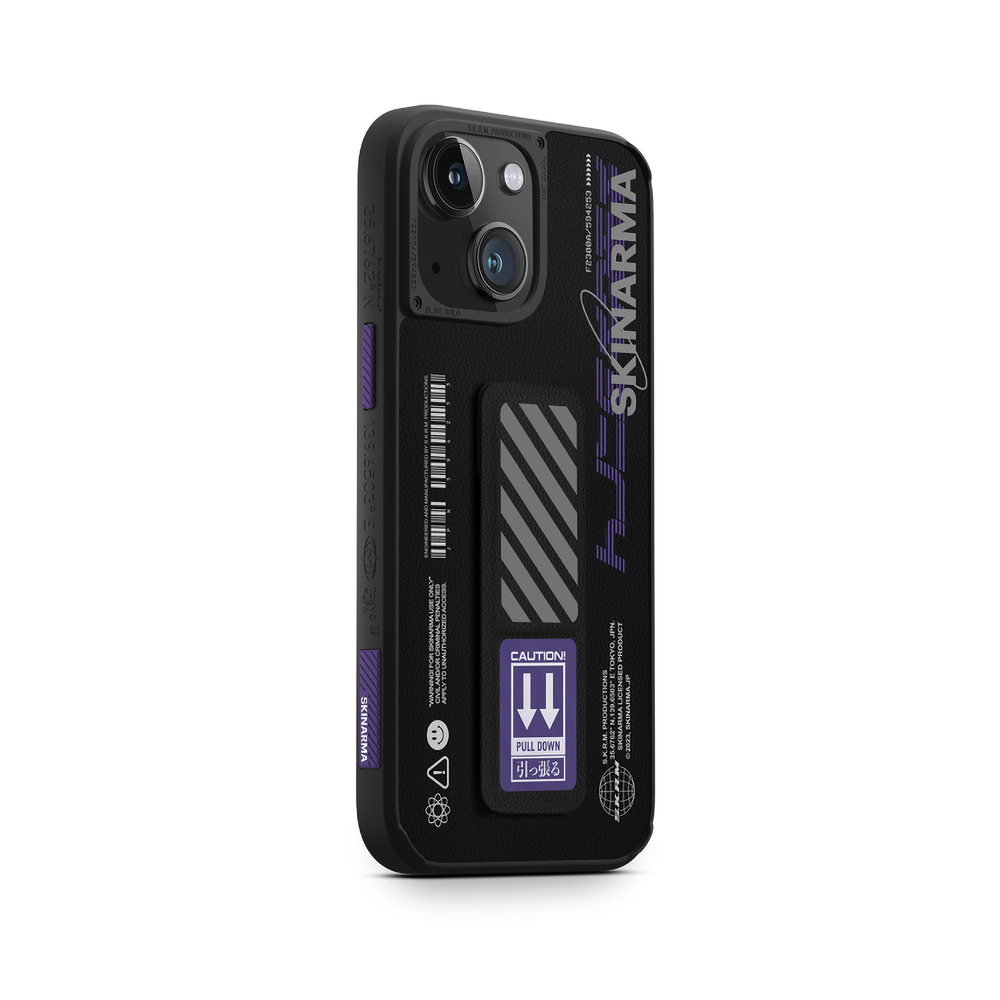 Apple iPhone 14 Uyumlu Kılıf SkinArma Standlı Deri Görünümlü Shingoki Kapak - 3