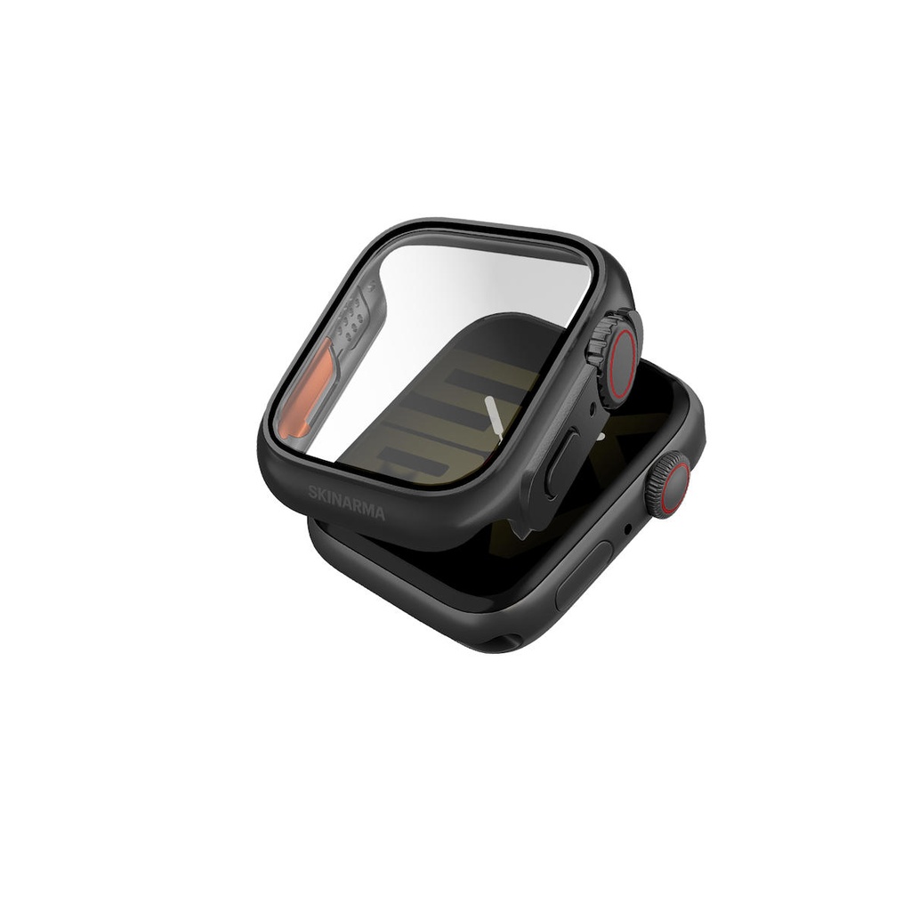Apple Watch 7 45mm Uyumlu SkinArma Gado Pro Dijital Taç Korumalı Kasa ve Ekran Koruyucu