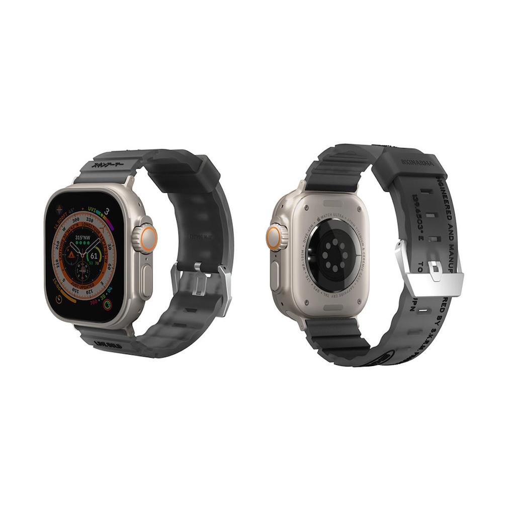 Apple Watch Ultra 49mm Uyumlu SkinArma New Shokku Silikon Kordon