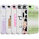 Apple iPhone 8 Plus Uyumlu Kılıf Mermer Desenli Zore Marbello Kapak - 1