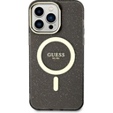 Apple iPhone 13 Pro Uyumlu Kılıf GUESS Magsafe Şarj Özellikli Glitter Kapak