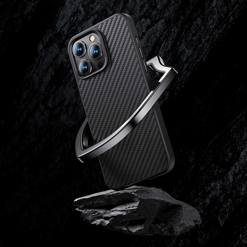 Apple iPhone 14 Plus Uyumlu Kılıf Karbon Fiber Benks Civilian Aramid Protective Kapak - 2