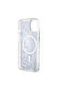 Apple iPhone 14 Uyumlu Kılıf GUESS Magsafe Şarj Özellikli Leopar Desenli Kapak