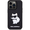 Apple iPhone 14 Pro Max Uyumlu Kılıf Karl Lagerfeld 3D Rubber Choupette Dizayn Kapak