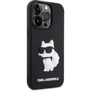 Apple iPhone 14 Pro Max Uyumlu Kılıf Karl Lagerfeld 3D Rubber Choupette Dizayn Kapak