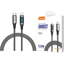Recci RTC-P21CLPD Ghost Serisi 20W Hızlı Şarj Özellikli Type-C To Lightning PD Kablo 1.2M