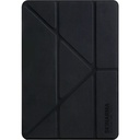 Apple iPad 10.2 2021 (9.Nesil) Uyumlu Kılıf SkinArma Sticker Tasarımlı Arkası Şeffaf Standlı Mageru Kılıf