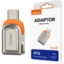 Recci RDS-A16C Ultra Hızlı Veri Aktarıcı Adaptör USB 3.0 to Type-C OTG
