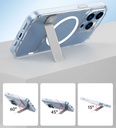 Apple iPhone 14 Uyumlu Kılıf ​​​​​Standlı Magsafe Wireless Şarj Özellikli Wiwu Aurora Serisi Kapak - 1