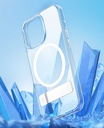 Apple iPhone 14 Uyumlu Kılıf ​​​​​Standlı Magsafe Wireless Şarj Özellikli Wiwu Aurora Serisi Kapak - 4