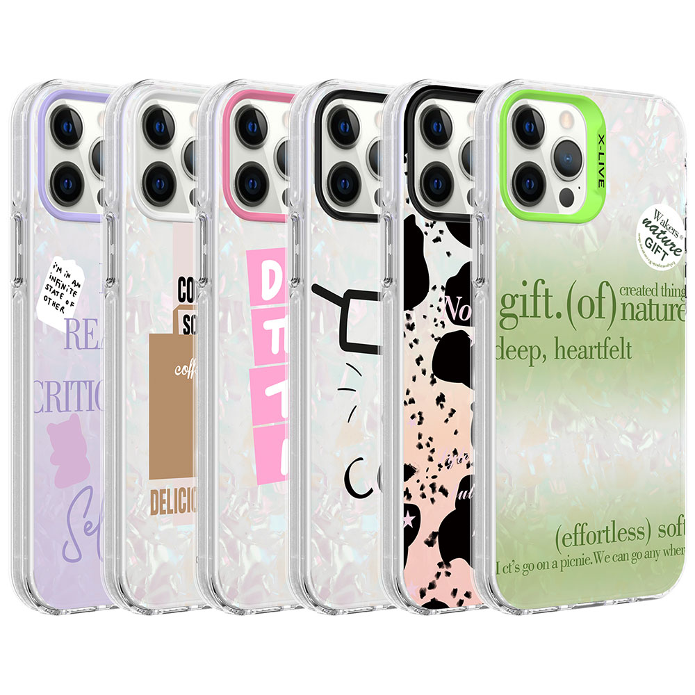 Apple iPhone 12 Pro Max Uyumlu Kılıf Mermer Desenli Zore Marbello Kapak - 1