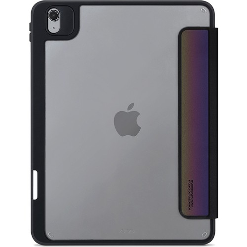 Apple iPad Air 10.9 2022 (5.Nesil) Uyumlu Kılıf SkinArma Holografik Tasarımlı Arkası Şeffaf Çıkarılabilir Magnetik Kira Kobai Kılıf