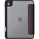 Apple iPad Air 10.9 2022 (5.Nesil) Uyumlu Kılıf SkinArma Holografik Tasarımlı Arkası Şeffaf Çıkarılabilir Magnetik Kira Kobai Kılıf