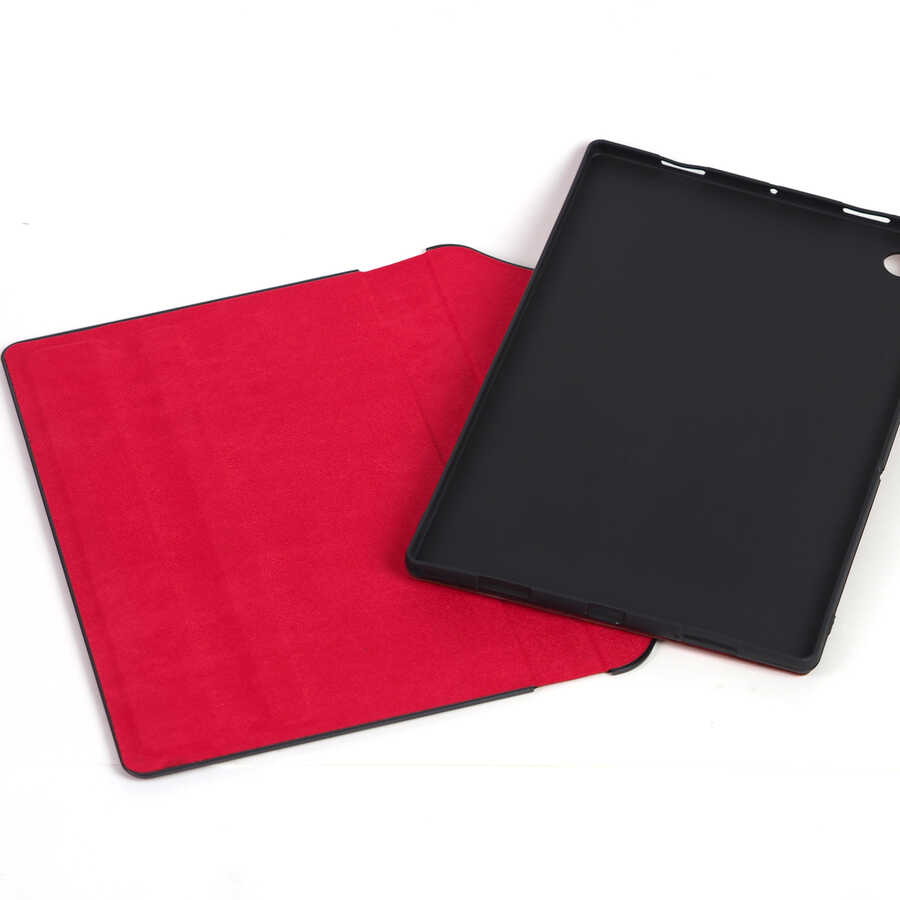 Lenovo Tab M8 Uyumlu Zore Fest Dönebilen Standlı Kılıf - 4