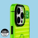 Apple iPhone 14 Pro Uyumlu Kılıf Şeffaf Renkli Tasarım YoungKit Fluorite Serisi Kapak - 1