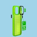 Apple iPhone 14 Pro Uyumlu Kılıf Şeffaf Renkli Tasarım YoungKit Fluorite Serisi Kapak - 3