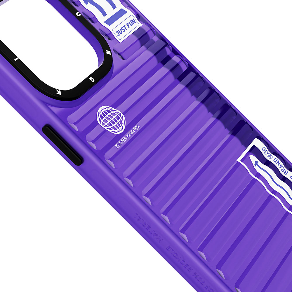 Apple iPhone 14 Pro Max Uyumlu Kılıf Şeffaf Renkli Tasarım YoungKit Fluorite Serisi Kapak - 3