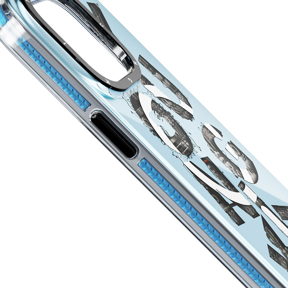 Apple iPhone 14 Pro Uyumlu Kılıf Magsafe Şarj Özellikli Yazı Temalı YoungKit Mechanic Serisi Kapak - 3