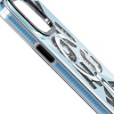 Apple iPhone 14 Pro Uyumlu Kılıf Magsafe Şarj Özellikli Yazı Temalı YoungKit Mechanic Serisi Kapak - 3