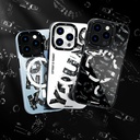 Apple iPhone 14 Pro Max Uyumlu Kılıf Magsafe Şarj Özellikli Yazı Temalı YoungKit Mechanic Serisi Kapak - 4