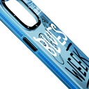 Apple iPhone 14 Pro Uyumlu Kılıf Şeffaf Renkli Yazı Temalı Tasarım YoungKit Jazz Serisi Kapak - 2