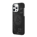 Apple iPhone 15 Pro Max Uyumlu Kılıf Wiwu HHX-016 Karbon Fiber 600D Mars Kevlar Kapak - 1
